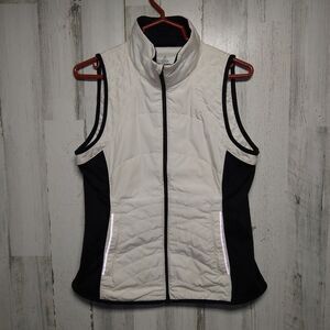 Prana Black and White Vest